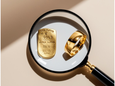 Як відрізнити золото від позолоти Як відрізнити золото від позолоти