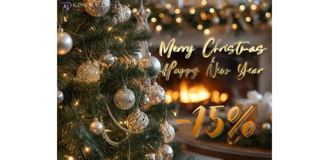 Merry Christmas and Happy New Year -15%