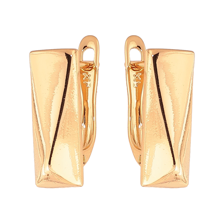 Сережки Xuping колір Позолота 18K англійський замок "Декоративні" фото №2