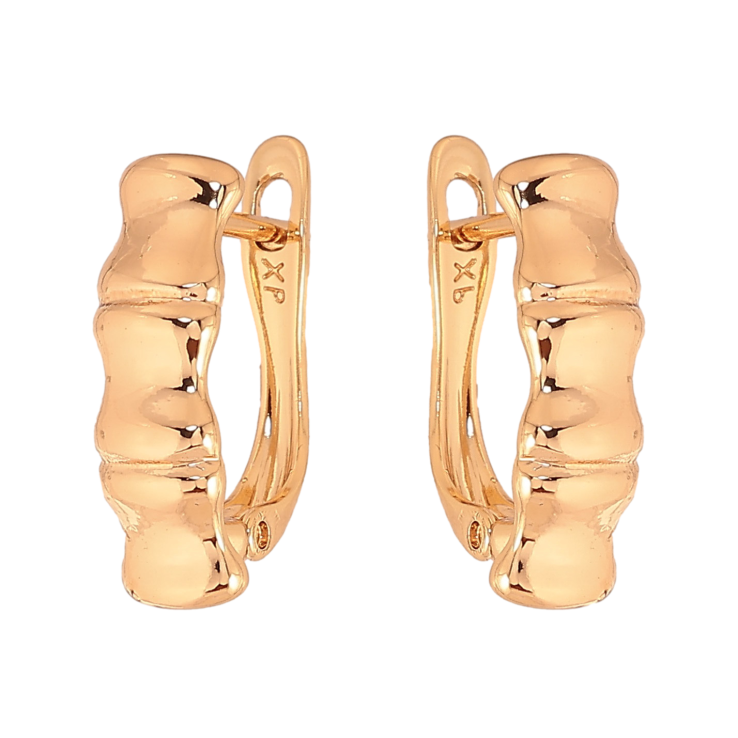 Сережки Xuping колір Позолота 18К англійський замок "Декоративний візерунок" фото №19