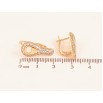 Серьги Xuping цвет Позолота 18K английский замок "Инкрустация кристаллами" фото №2 Серьги Xuping цвет Позолота 18K английский замок "Инкрустация кристаллами" фото №2