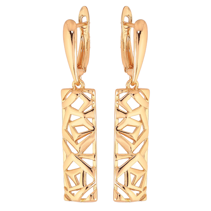 Сережки Xuping колір Позолота 18К англійський замок "Декоративні підвіски" фото №15 Сережки Xuping колір Позолота 18К англійський замок "Декоративні підвіски" фото №15