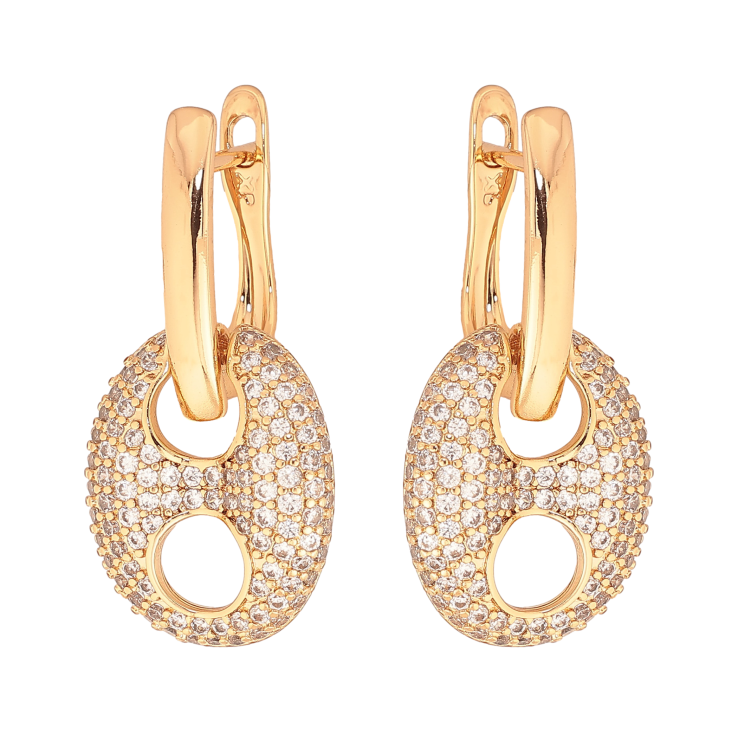 Сережки Xuping колір Позолота 18K англійський замок "Підвіски з інкрустацією кристалами" фото №11 Сережки Xuping колір Позолота 18K англійський замок "Підвіски з інкрустацією кристалами" фото №11