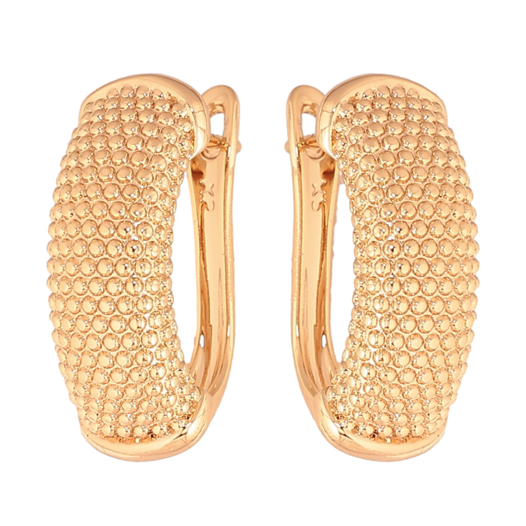 Сережки Xuping колір Позолота 18К англійський замок "Декоративний візерунок" фото №23