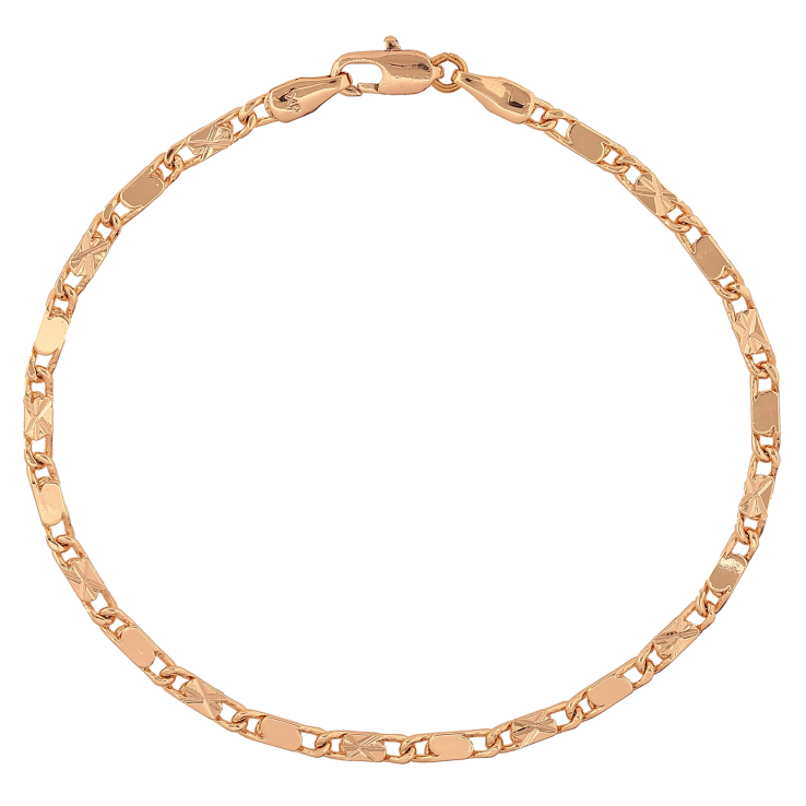 Браслет Xuping M&L цвет 18К "Цепочка Фантазийная" длинна 19.5см х 3мм фото №23