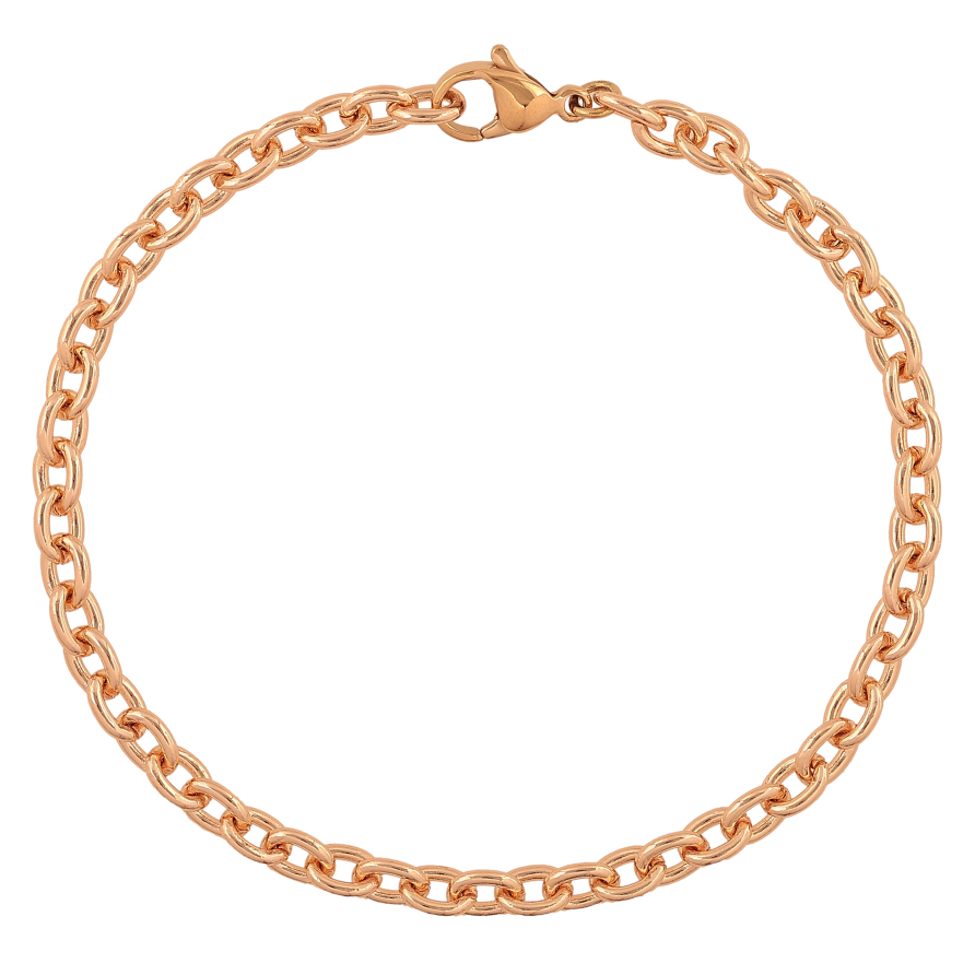 Браслет Xuping M&L колір 18К "Якірний ланцюжок" розмір 20см х 4мм фото №1 Браслет Xuping M&L колір 18К "Якірний ланцюжок" розмір 20см х 4мм фото №1