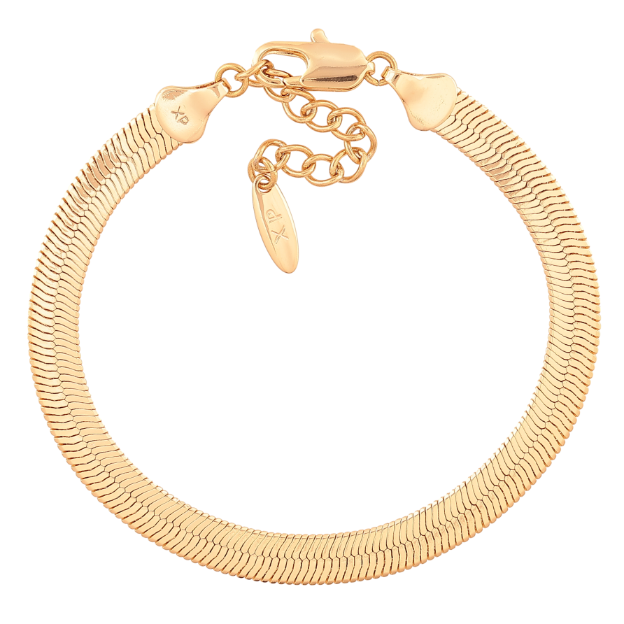 Браслет Xuping цвет Позолота 18K "Цепочка Снейк" размер с доп. цепочкой 18.5-22см х 6мм фото №1 Браслет Xuping цвет Позолота 18K "Цепочка Снейк" размер с доп. цепочкой 18.5-22см х 6мм фото №1