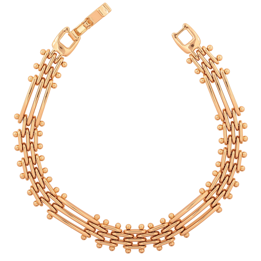Браслет Xuping цвет Позолота 18K "Фантазийный узор" размер 19см х 6-9мм фото №1 Браслет Xuping цвет Позолота 18K "Фантазийный узор" размер 19см х 6-9мм фото №1