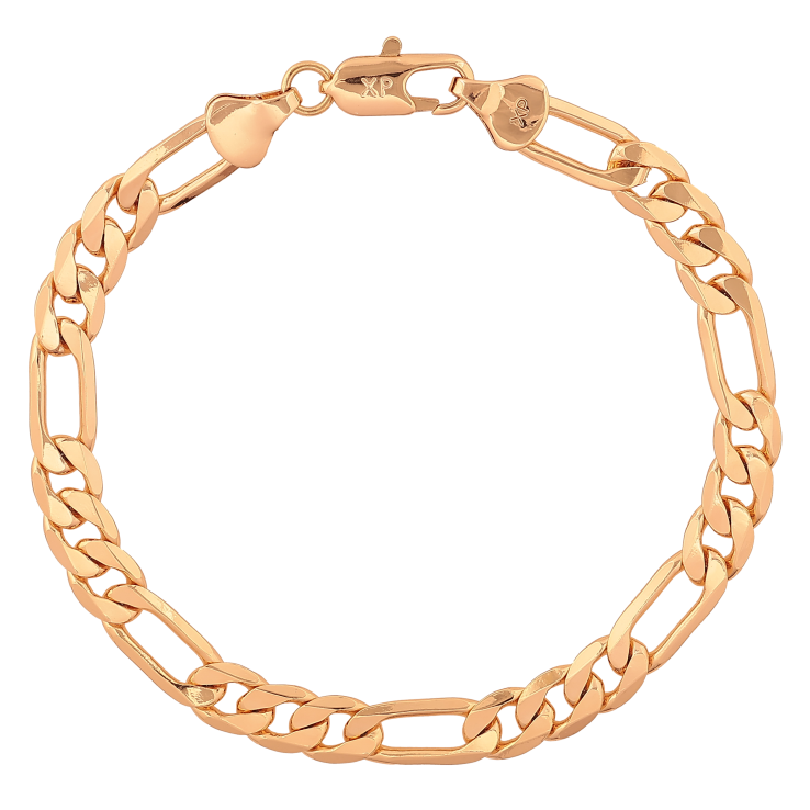 Браслет Xuping колір Позолота 18K "Ланцюжок Фігаро" розмір 20см х 6мм фото №19 Браслет Xuping колір Позолота 18K "Ланцюжок Фігаро" розмір 20см х 6мм фото №19