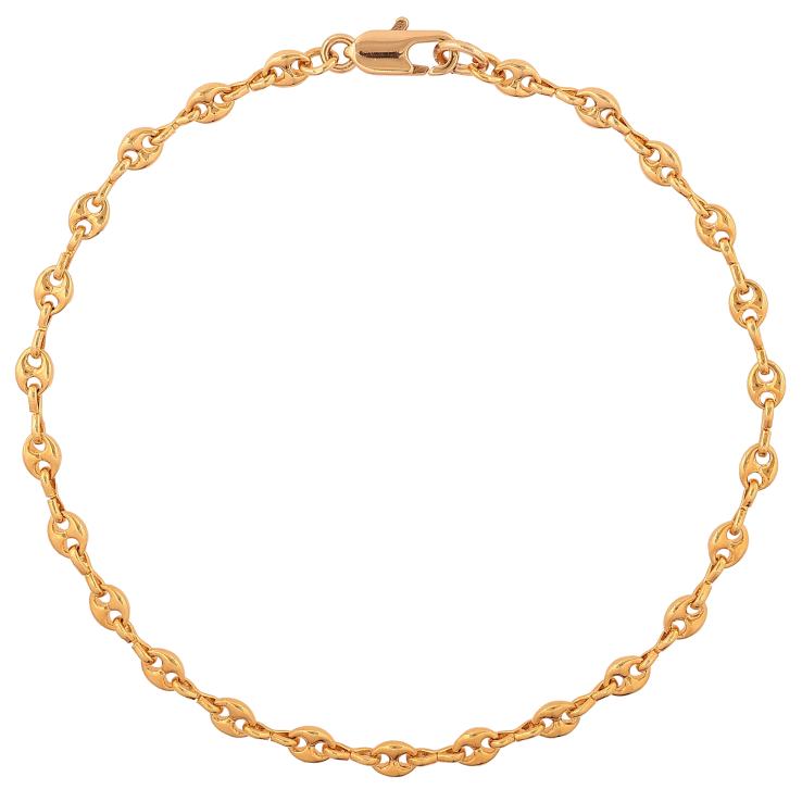 Браслет Xuping цвет Позолота 18K "Цепочка Фантазийная" размер 20.5см х 2-4мм фото №16