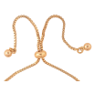 Браслет Xuping колір Позолота 18K "Ланцюжок з декоративною вставкою" на бігунці, розмір 10-24см х 1-12мм фото №2 Браслет Xuping колір Позолота 18K "Ланцюжок з декоративною вставкою" на бігунці, розмір 10-24см х 1-12мм фото №2