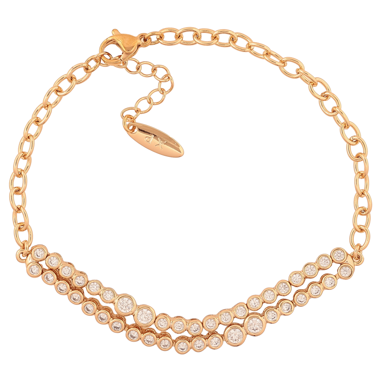 Браслет Xuping колір Позолота 18K "Ланцюжок з декоративною вставкою" розмір з дод. ланцюжком 19-22см х 4-6мм фото №1 Браслет Xuping колір Позолота 18K "Ланцюжок з декоративною вставкою" розмір з дод. ланцюжком 19-22см х 4-6мм фото №1