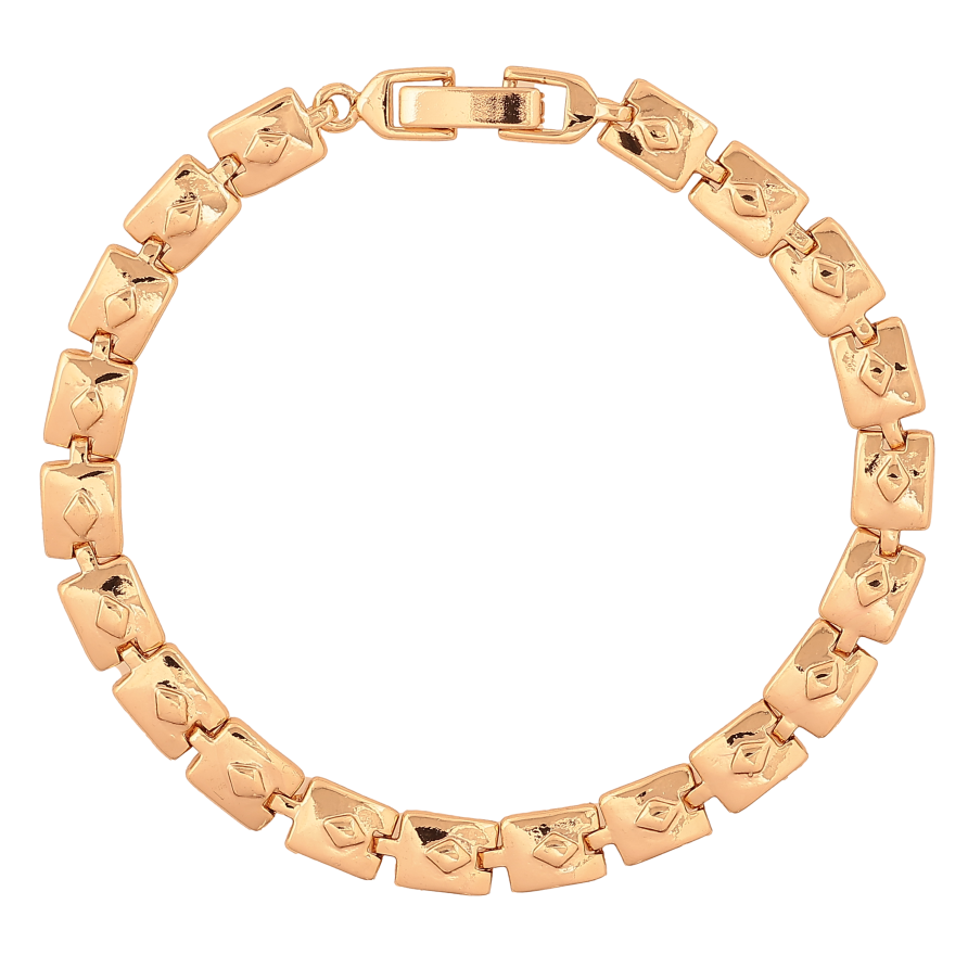 Браслет Xuping колір Позолота 18K "Декоративний візерунок" розмір 18см х 6мм фото №1 Браслет Xuping колір Позолота 18K "Декоративний візерунок" розмір 18см х 6мм фото №1