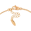 Браслет Xuping цвет Позолота 18K "Цепочка с бабочкой" размер с доп. цепочкой 18-21.5см х 1.5-16мм фото №2