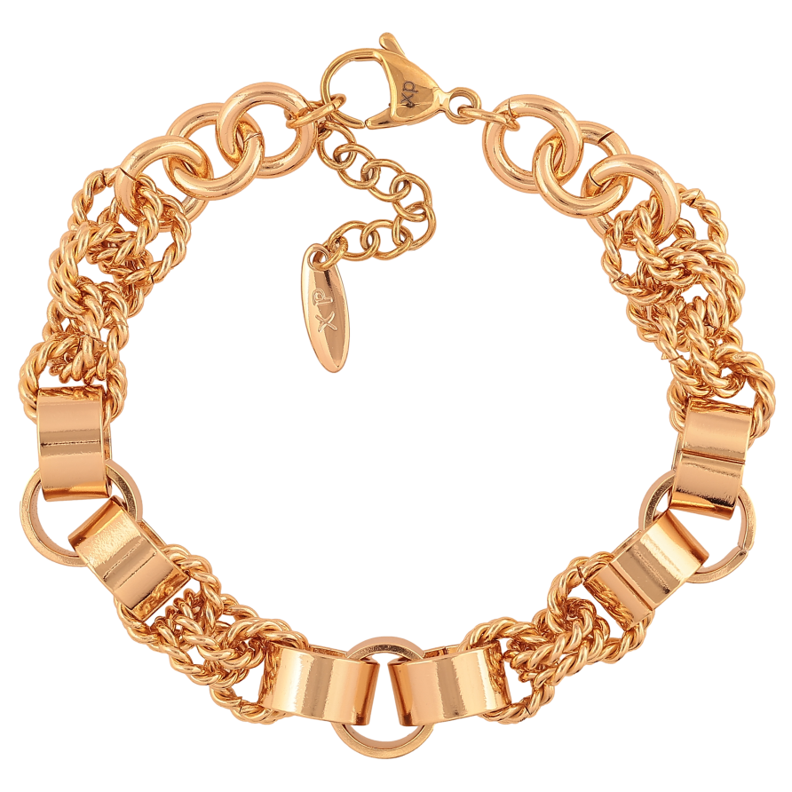 Браслет Xuping цвет Позолота 18K "Цепочка Фантазийная" размер с доп. цепочкой 19-22см х 9-10мм фото №1 Браслет Xuping цвет Позолота 18K "Цепочка Фантазийная" размер с доп. цепочкой 19-22см х 9-10мм фото №1