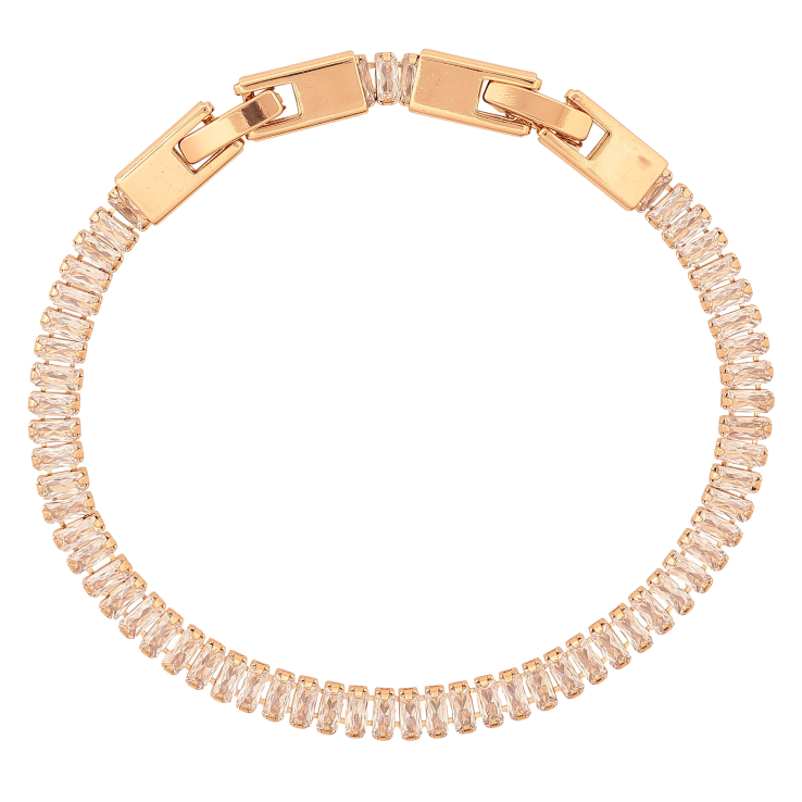 Браслет Xuping цвет Позолота 18K "Дорожка кристаллов" размер с доп. замком 17,20см х 5мм фото №10 Браслет Xuping цвет Позолота 18K "Дорожка кристаллов" размер с доп. замком 17,20см х 5мм фото №10