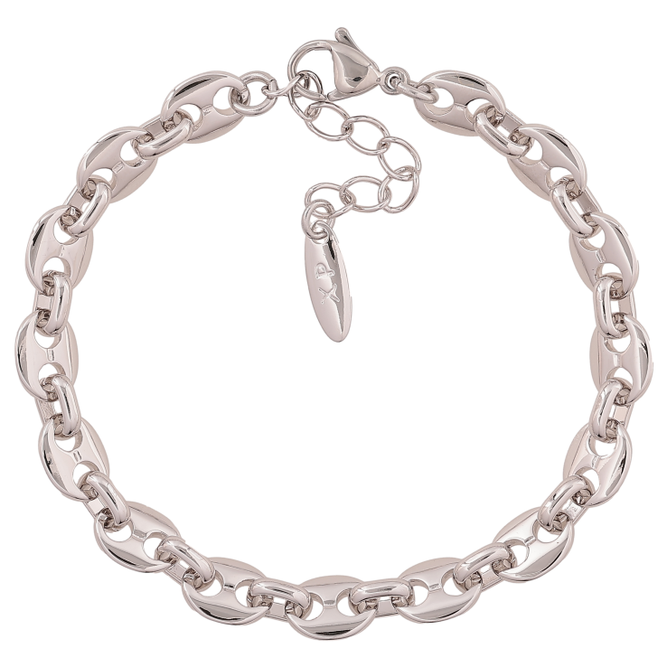 Браслет Xuping колір Родій "Фантазійне плетіння" довжина з дод. ланцюжком 17.5-21см х 2-7мм фото №15 Браслет Xuping колір Родій "Фантазійне плетіння" довжина з дод. ланцюжком 17.5-21см х 2-7мм фото №15