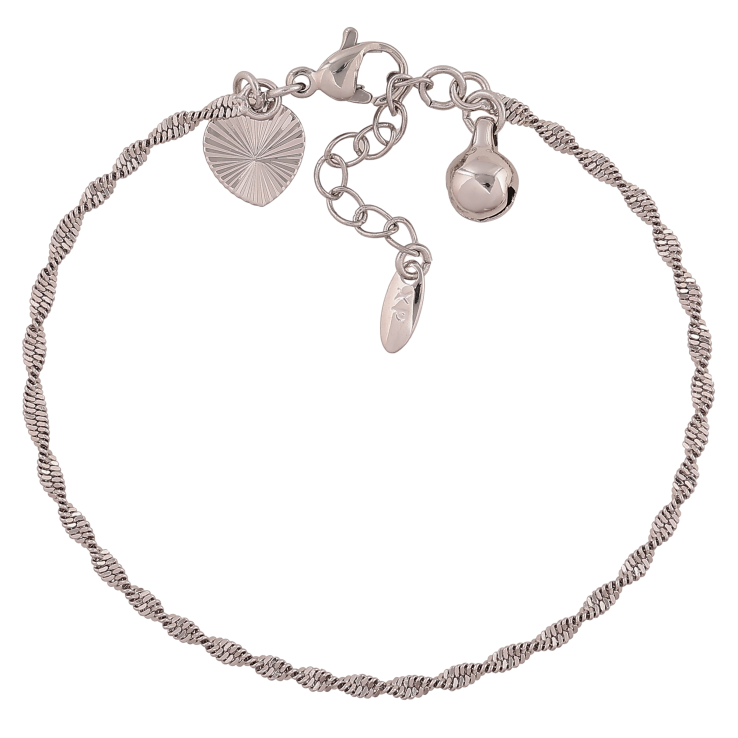 Браслет Xuping цвет Родий "Цепочка Супердиск" длина с доп. цепочкой 17-20см х 2мм фото №5 Браслет Xuping цвет Родий "Цепочка Супердиск" длина с доп. цепочкой 17-20см х 2мм фото №5