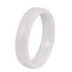 Кольцо Xuping Керамика "Белая керамика" шир. 5мм фото №2 Кольцо Xuping Керамика "Белая керамика" шир. 5мм фото №2