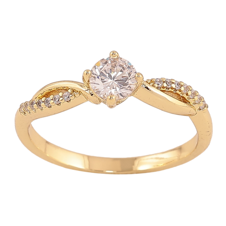 Кольцо Xuping цвет Позолота 14K "Узор с кристаллами" фото №20 Кольцо Xuping цвет Позолота 14K "Узор с кристаллами" фото №20