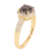 Кольцо Xuping цвет Позолота 14K "Инкрустация с черным кристаллом" фото №2 Кольцо Xuping цвет Позолота 14K "Инкрустация с черным кристаллом" фото №2