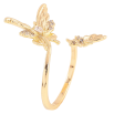 Каблучка Xuping колір Позолота 14K "Метелики" фото №2