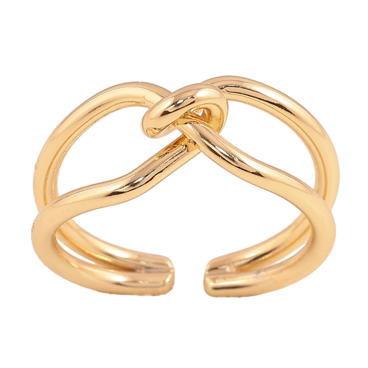 Каблучка Xuping колір Позолота 14K "Декоративний візерунок" фото №8 Каблучка Xuping колір Позолота 14K "Декоративний візерунок" фото №8