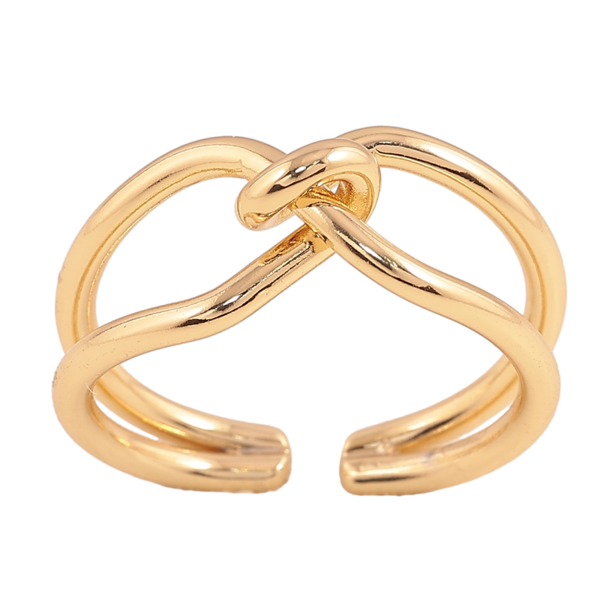 Каблучка Xuping колір Позолота 14K "Декоративний візерунок" фото №1 Каблучка Xuping колір Позолота 14K "Декоративний візерунок" фото №1