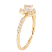 Кольцо Xuping цвет Позолота 14K "Кристальная бабочка" фото №2 Кольцо Xuping цвет Позолота 14K "Кристальная бабочка" фото №2