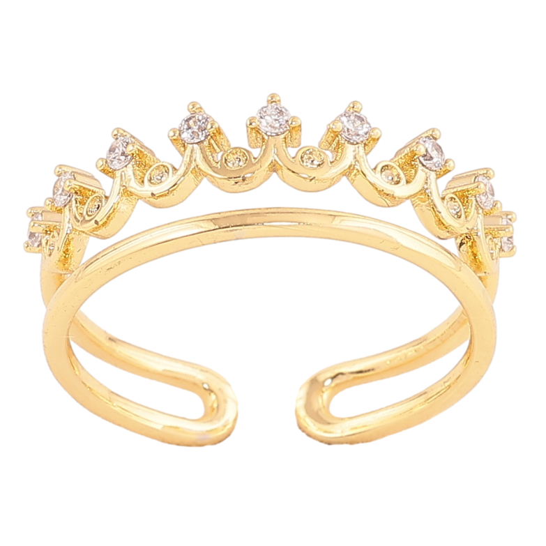 Кольцо Xuping цвет Позолота 14K "Корона" фото №1 Кольцо Xuping цвет Позолота 14K "Корона" фото №1