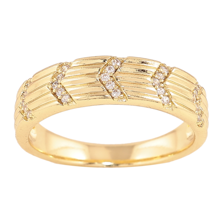 Каблучка Xuping колір Позолота 14K "Візерунок з кристалами" фото №21 Каблучка Xuping колір Позолота 14K "Візерунок з кристалами" фото №21