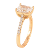 Каблучка Xuping колір Позолота 18K "Кристал" фото №2 Каблучка Xuping колір Позолота 18K "Кристал" фото №2