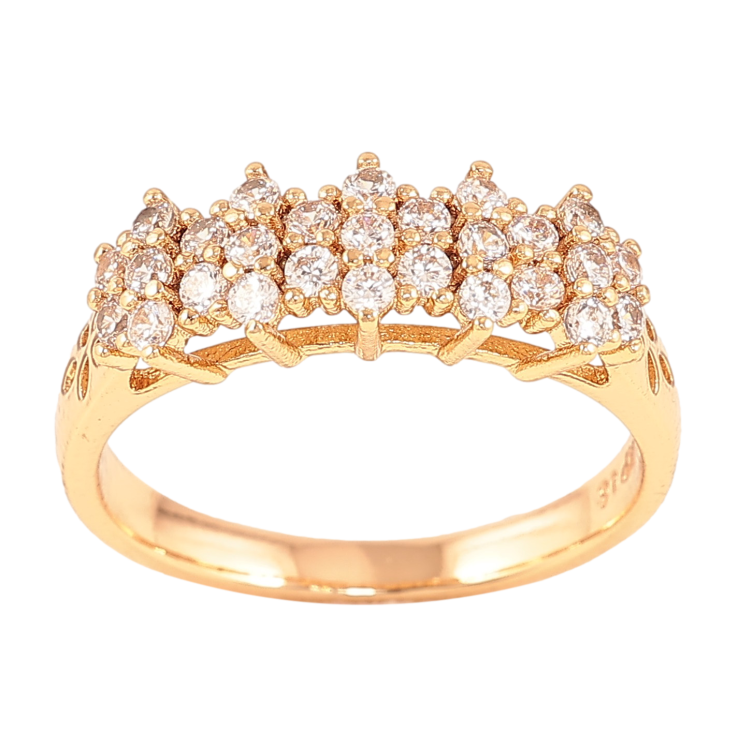 Каблучка Xuping колір Позолота 18K "Інкрустація кристалами" фото №18 Каблучка Xuping колір Позолота 18K "Інкрустація кристалами" фото №18