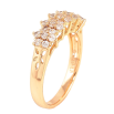 Каблучка Xuping колір Позолота 18K "Інкрустація кристалами" фото №2