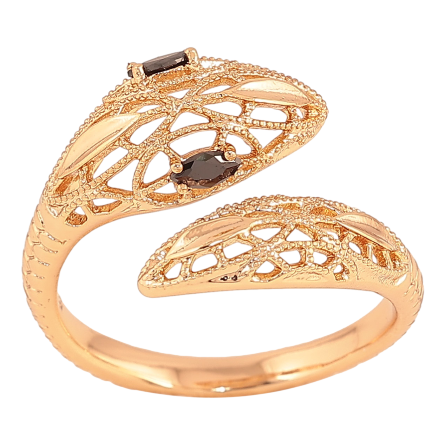 Кольцо Xuping цвет Позолота 18K "Змея" фото №1
