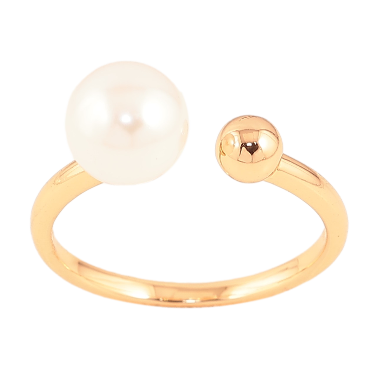 Кольцо Xuping цвет Позолота 18K "Жемчужина с шариком"  фото №25