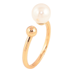 Кольцо Xuping цвет Позолота 18K "Жемчужина с шариком"  фото №2