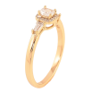 Кольцо Xuping цвет Позолота 18K "Узор с кристаллами" фото №2 Кольцо Xuping цвет Позолота 18K "Узор с кристаллами" фото №2