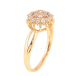 Каблучка Xuping колір Позолота 18K "Інкрустація кристалами" фото №2 Каблучка Xuping колір Позолота 18K "Інкрустація кристалами" фото №2