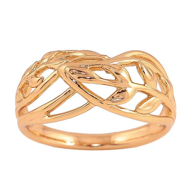 Кольцо Xuping цвет Позолота 18K "Декоративный узор" фото №24