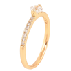 Кольцо Xuping цвет Позолота 18K "Узор с кристаллами" фото №2 Кольцо Xuping цвет Позолота 18K "Узор с кристаллами" фото №2