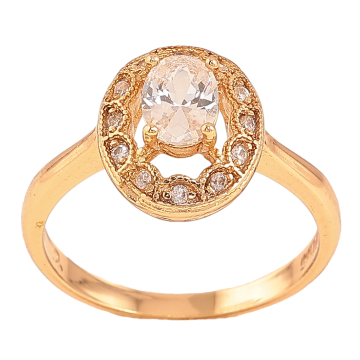 Каблучка Xuping колір Позолота 18K "Візерунок з кристалами" фото №24 Каблучка Xuping колір Позолота 18K "Візерунок з кристалами" фото №24