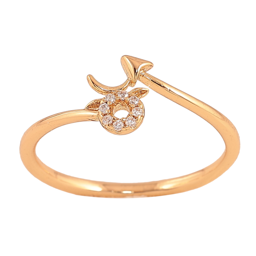 Кольцо Xuping цвет Позолота 18K "Телец" фото №1