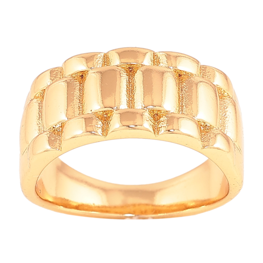 Кольцо Xuping цвет Позолота 18K "Декоративный узор"  фото №1