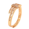 Кольцо Xuping цвет Позолота 18K "Узор с кристаллами" фото №2 Кольцо Xuping цвет Позолота 18K "Узор с кристаллами" фото №2