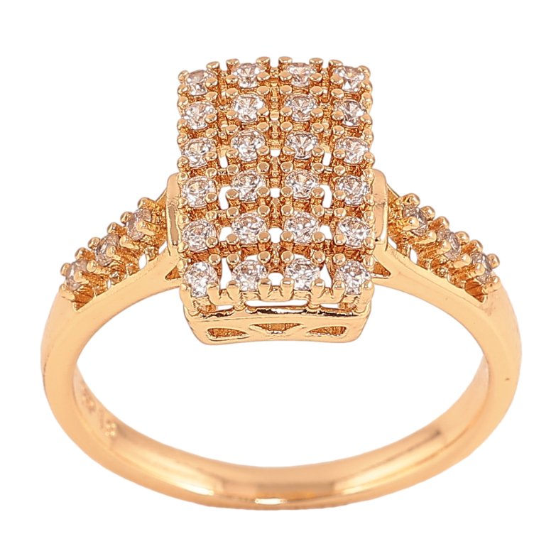Кольцо Xuping цвет Позолота 18K "Инкрустация кристаллами" фото №2 Кольцо Xuping цвет Позолота 18K "Инкрустация кристаллами" фото №2