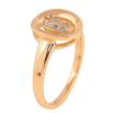 Кольцо Xuping цвет Позолота 18K "Узор с кристаллами" фото №2 Кольцо Xuping цвет Позолота 18K "Узор с кристаллами" фото №2