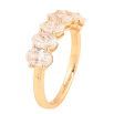 Кольцо Xuping цвет Позолота 18K "Дорожка кристаллов" фото №2 Кольцо Xuping цвет Позолота 18K "Дорожка кристаллов" фото №2
