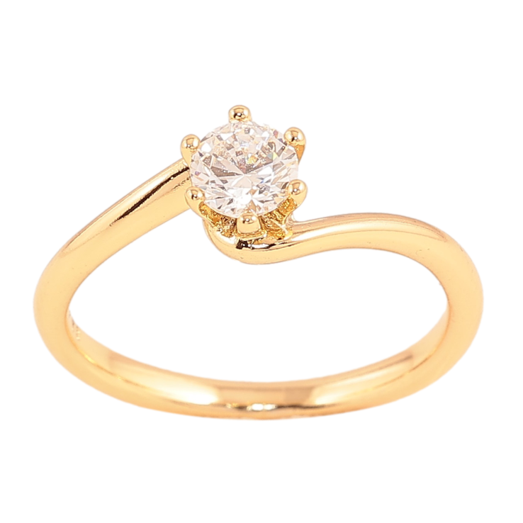 Кольцо Xuping цвет Позолота 18K "Узор с кристаллами" ø 5мм фото №20 Кольцо Xuping цвет Позолота 18K "Узор с кристаллами" ø 5мм фото №20