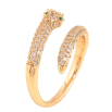 Кольцо Xuping цвет Позолота 18K "Змея с инкрустацией кристаллами" фото №2